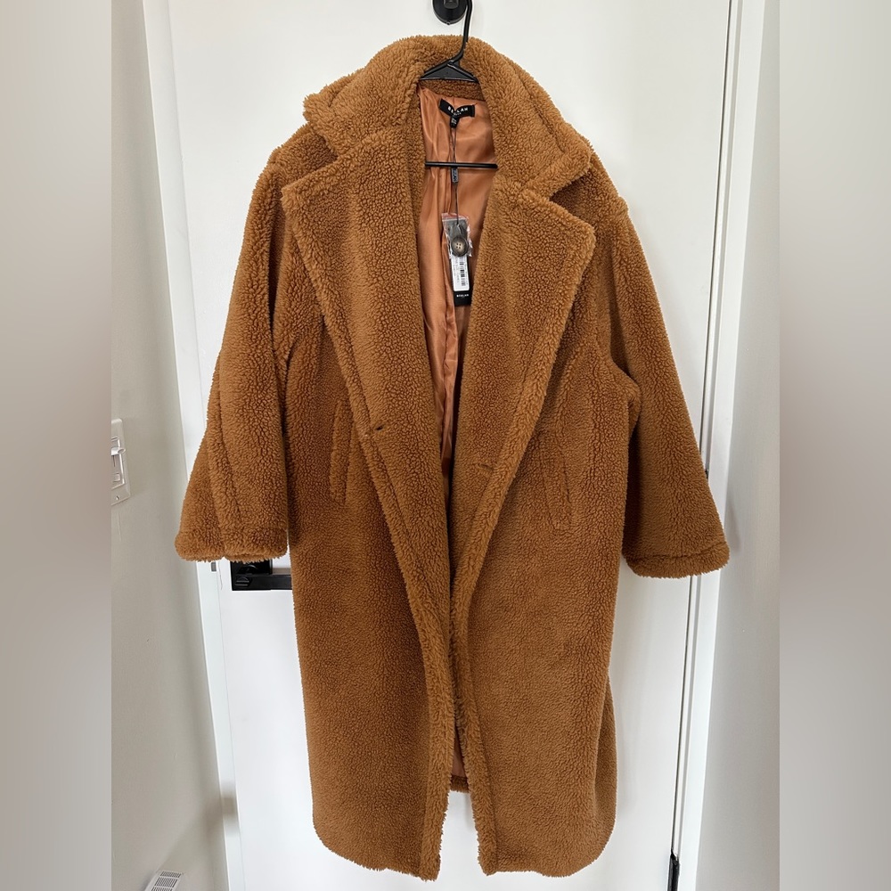 Teddy Bear Maxi Coat